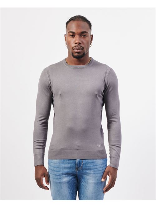 Yes Zee Men's Crew Neck Sweater in Viscose Blend YES ZEE | M835-MR000812